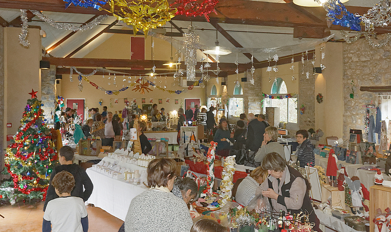 Marché de Noël à Rébénacq